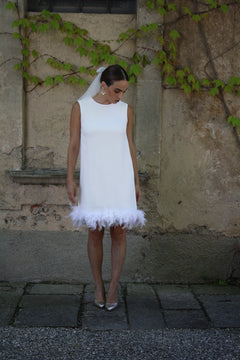 Abito corto da sposa Jackie