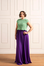 Gonna Lunga in chiffon Vicky