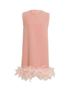 Abito con piume Jackie