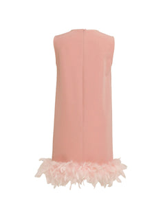 Abito con piume Jackie