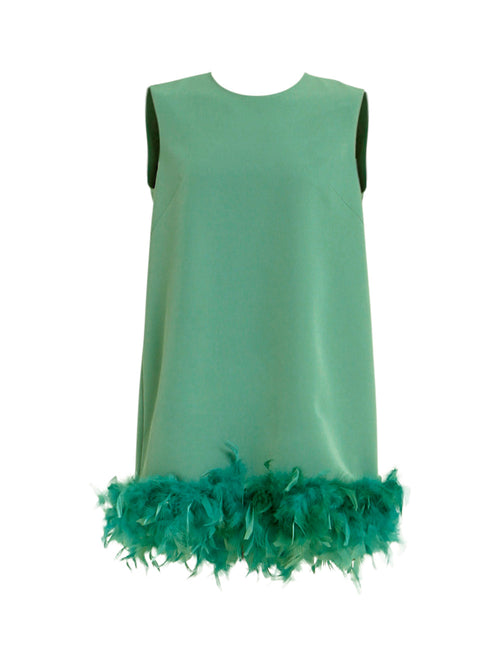 Abito con piume Jackie