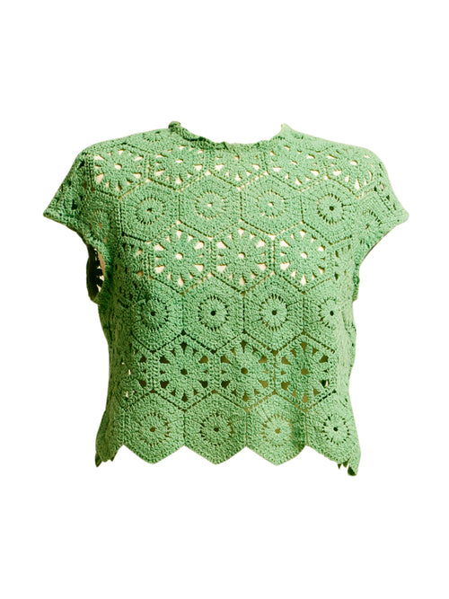 Top in macramè Valerie