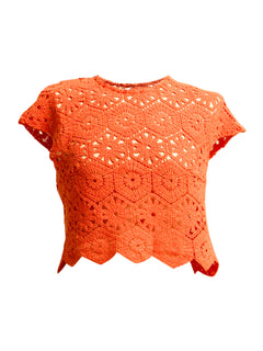 Top in macramè Valerie