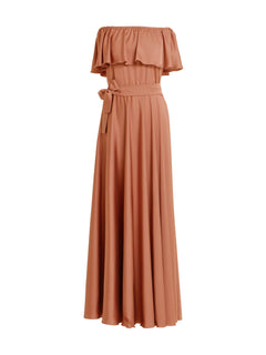 Abito in raso Mirabel