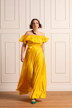 Abito in raso Mirabel