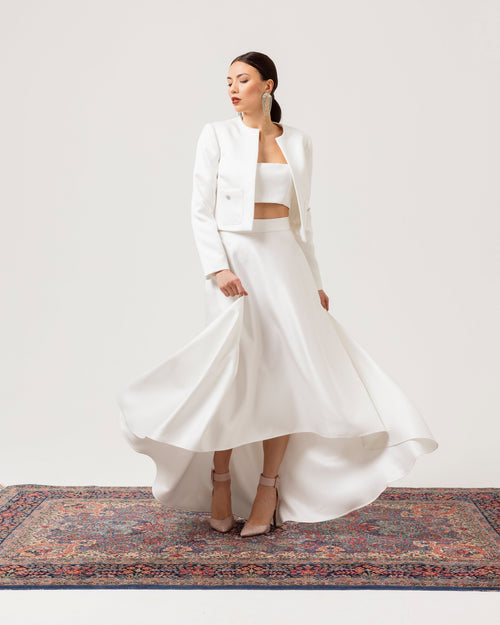 abito da sposa corto 