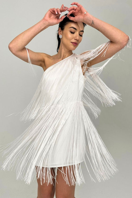 Abito con frange party Liz