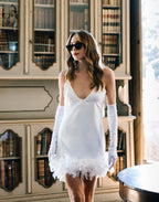 Kara white dress